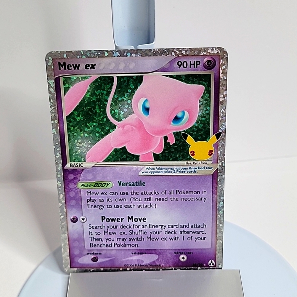 2006 mew ex rare holo card